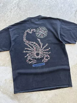 Vintage 90s Scorpion Bay Shirt Adult Short Sleeve Skater Grunge Surf Mens L • $19.99