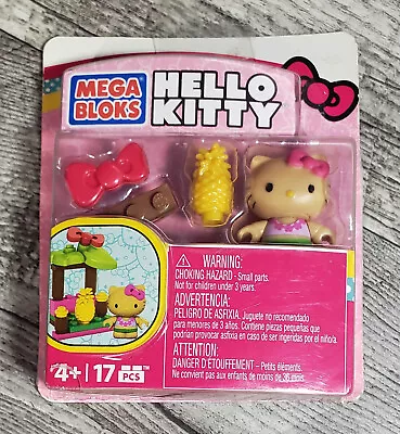 Mega Bloks 2015 Hello Kitty Tiki Summer Mini Figure CND52 Retired RARE NEW • $18