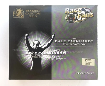 $31 • Buy Dale Earnhardt Foundation #3 Brookfield Collectors Guild 1:24 2003 2 Car Set
