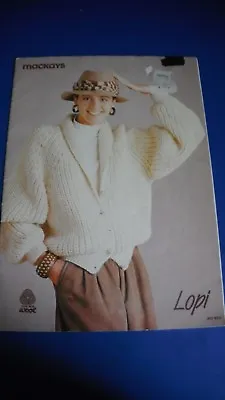 Mackays Womens Clothing Lopi Knitting Pattern Booklet 413 933 • £5.50