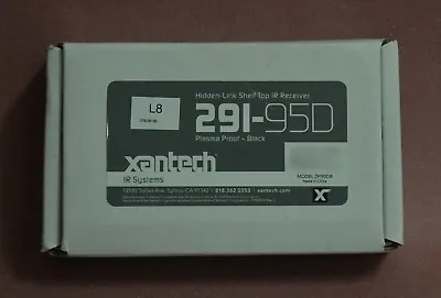 $22 • Buy Xantech 291-95D Hidden-Link Shelf Top IR Receiver Plasma Proof Black