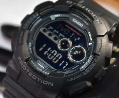 Casio GD100-1B (3263) G-Shock Men's Watch Black Digital NEW BATTERY! • $47