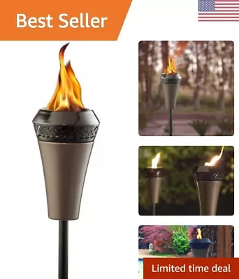 Outdoor Torch For Backyard Patio And Garden - Weather Resistant - 65 Inch • $41.99