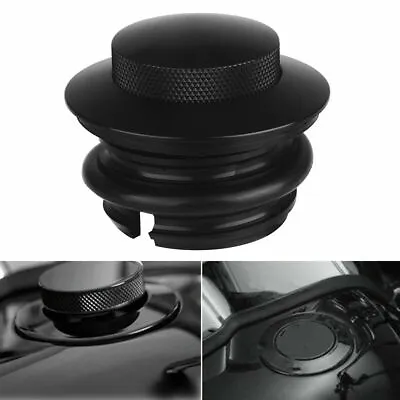 $14.36 • Buy Black Motorcycle Fuel Tank Gas Cap For Dyna Low Rider FXDL 1996-2005 2007-2017