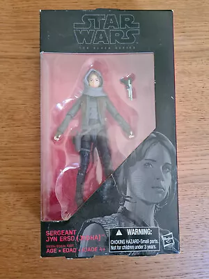 Hasbro Star Wars - The Black Series 3.75  - Sergeant Jyn Erso BRAND NEW IN BOX • $10