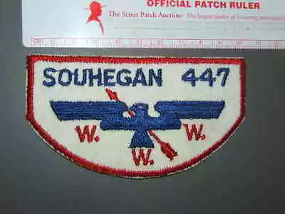 Boy Scout OA 447 Souhegan Fake Flap 6391R • $21.41