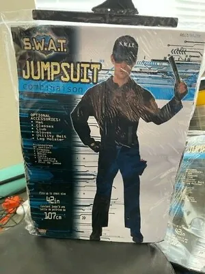 S.W.A.T. Jumpsuit Adult Costume One Size New!!! • $14.50