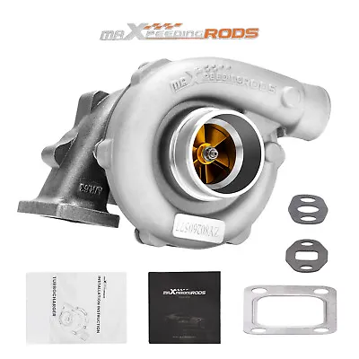 T3/T4  Turbo Charger .63 A/R T04E T3 T4 Upgrade For RSX K20 RB25 Miata • $650.94