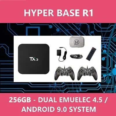 Hyper Base Super Emulator Arcade Game Station Box Console Pro X (256gb Version) • £165