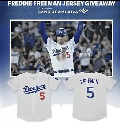 Dodgers Freddie Freeman 2023 SGA Jersey XL 9/12/2023 BEST DODGER PROMO SELLER 🚨 • $24.50