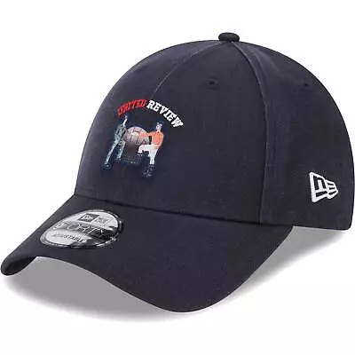 Men's New Era Navy Manchester United United Review 9FORTY Adjustable Hat • $29.99