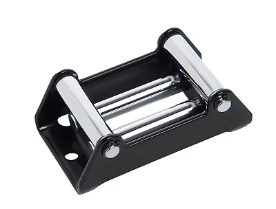 Winch Roller Fairlead ATV UTV 4 Way Cable Lead Guide 4-7/8  Bolt Pattern OffRoad • $22.99