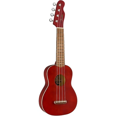 $89.99 • Buy Fender Venice Soprano Ukulele Walnut Fingerboard Cherry