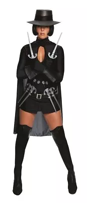 $39.95 • Buy Womens Adult Sexy V FOR VENDETTA Dress Costume W/ Hat