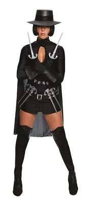 Womens Adult Sexy V FOR VENDETTA Dress Costume W/ Hat • $39.95
