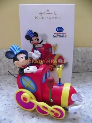 Hallmark 2010 Clickety Mickey Mouse Clubhouse Disney Train Christmas Ornament • $14.99