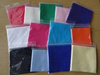 Plain Fabric Charm Packs Squares Pieces Layer Cake 100% Cotton 3 4 5 10 Inch • £2.20