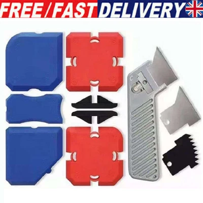 £12.88 • Buy 11 Piece Replacement Fugi Grouting & Silicone Profiling & Applicator Tool Kit UK