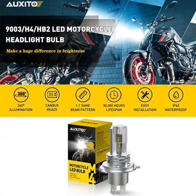 1400W Bulbs H4/9003 6000K Hi /Low Beams LED HEADLIGHT KITS Car Motorcycle Bike • $17.99