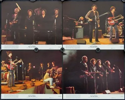 Last Waltz 1978 ORIG 8X10 MNT LOBBY CARD SET MUDDY WATERS NEIL YOUNG RINGO STARR • $190