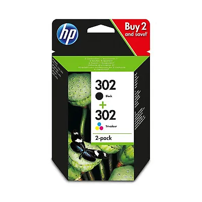 £31.79 • Buy New HP 302 Black & Colour Combo Inks For HP Officejet 3630 3830