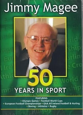 Jimmy Magee - 50 Years In Sport DVD  GAA RUGBY  SOCCER  BOXING ATHLETICS • £9.99