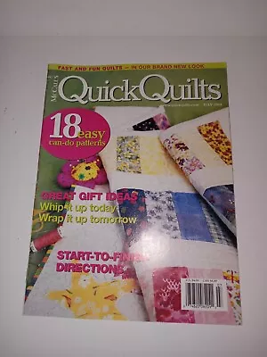 McCalls Quick Quilts July 2003 • $11.31