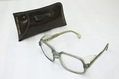 Vintage Steampunk Clear Safety Goggles With Case Motorcycle Aviator -m55 • $5.99
