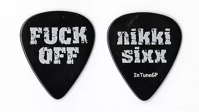 Motley Crue Nikki Sixx Tour Guitar Pick • $9