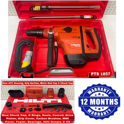£720 • Buy HILTI TE 60-ATC AVR (04) 110v 1350W 7.8kg SDS MAX ROTARY HAMMER DRILL / BREAKER