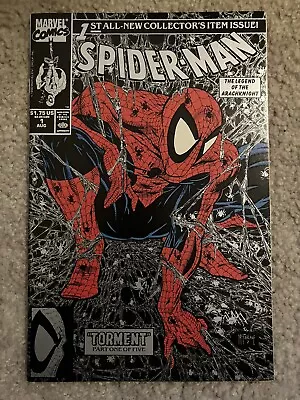 Spider-Man #1 Silver Cover Marvel 1990 McFarlane High Grade Condition • $14.99