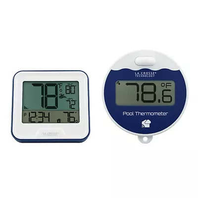 331-09667 La Crosse Technology Wireless Pool Thermometer With Indoor LCD Display • $64.95