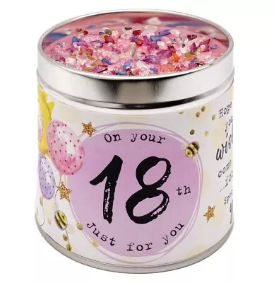 18th Birthday Best Kept Secrets Candle Gift For Female Friend Her • £9.99