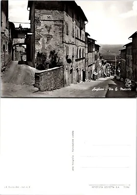 Italy Tuscany Arezzo Anghiari Street Corner View Of Town RPPC VTG Postcard • $14.89