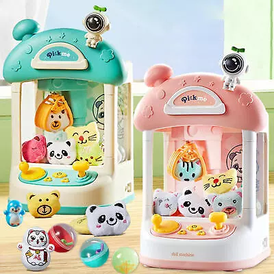 Mini Claw Machine Kids Arcade Doll & Candy Catch Grabber With Lights & Music • $8.07