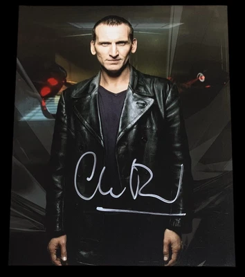 £69.99 • Buy Signed Christopher Eccleston Dr Who Photo Rare Billie Piper David Tennant