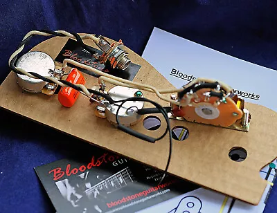 £56.90 • Buy Ready Built Fender Esquire Telecaster Single Pickup Wiring Upgrade/Loom/HarnessA