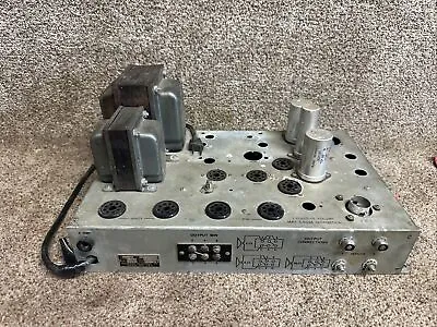 Vintage Industrial Tube Amplifier  Webster Electric 42185 Parts Repair • $269.99