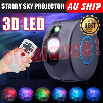 $42.25 • Buy Galaxy Projector Night Light LED Starry Sky Star Nebula Lamp Party Ambience Gift