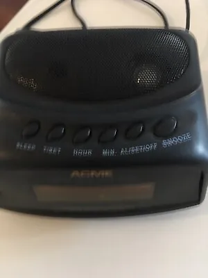 Acme Vintage Digital Alarm Clock Radio Model Cr03 • $19.99