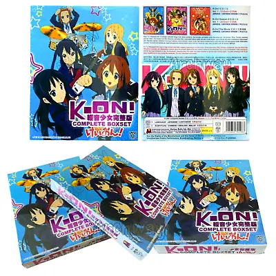 K-ON Season 1+2 + The Movie + 5 OVA Complete Collection Boxset Anime Dvd K-On! • $42.73