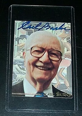 RARE Ltd Ed: SIGNED CARL BARKS PREMIUM Uncle Scrooge Donald Duck Gemstone DISNEY • $409.05