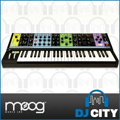 $3999 • Buy Moog Matriach 4-Note Paraphonic Semi-Modular Synth 49-Key Analog Synthesizer