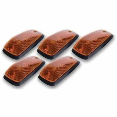 Pacer Products 20-220 Cab Roof Lights Amber Lens Set Of 5 For 1987-2002Chevy GMC • $67.46
