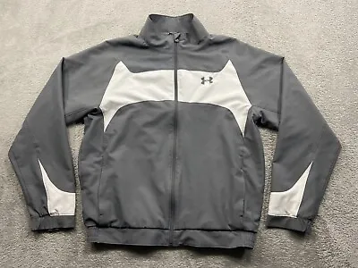 Under Armour Jackets Men's Extra Large Gray Lightweight Outdoor Sportswear Gym • $14.99