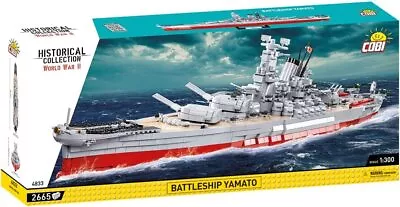 Cobi 4833 - World War II - Yamato  2551 Pcs • $284.62