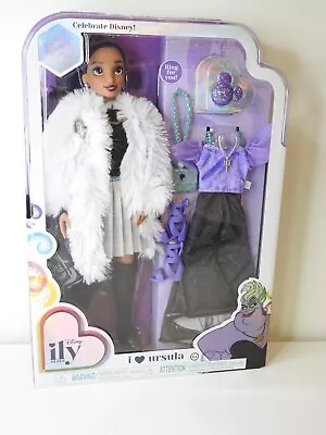 BRAND NEW JAKKS PACIFIC ILY DISNEY DOLL I LOVE URSULA FASHION DOLL 30CMS TALL • $39.99