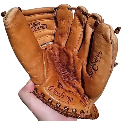 Mickey Mantle Rawlings Professional Baseball Glove MM6 - The Comet Vintage USA • $99.99
