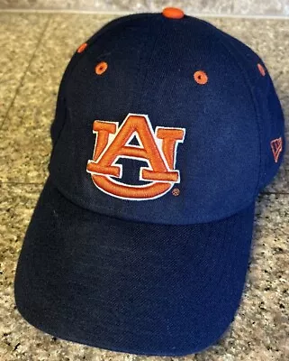 VTG New Era Concealer Fitted Cap Size 7 1/8 Auburn University Tigers Wool Hat AU • $14.49