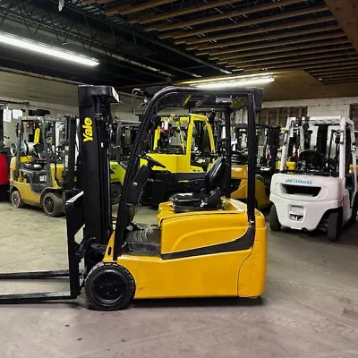 2019 Yale Erp040vt 4000lbs Used Forklift Triple Mast Sideshift Great Battery • $11950